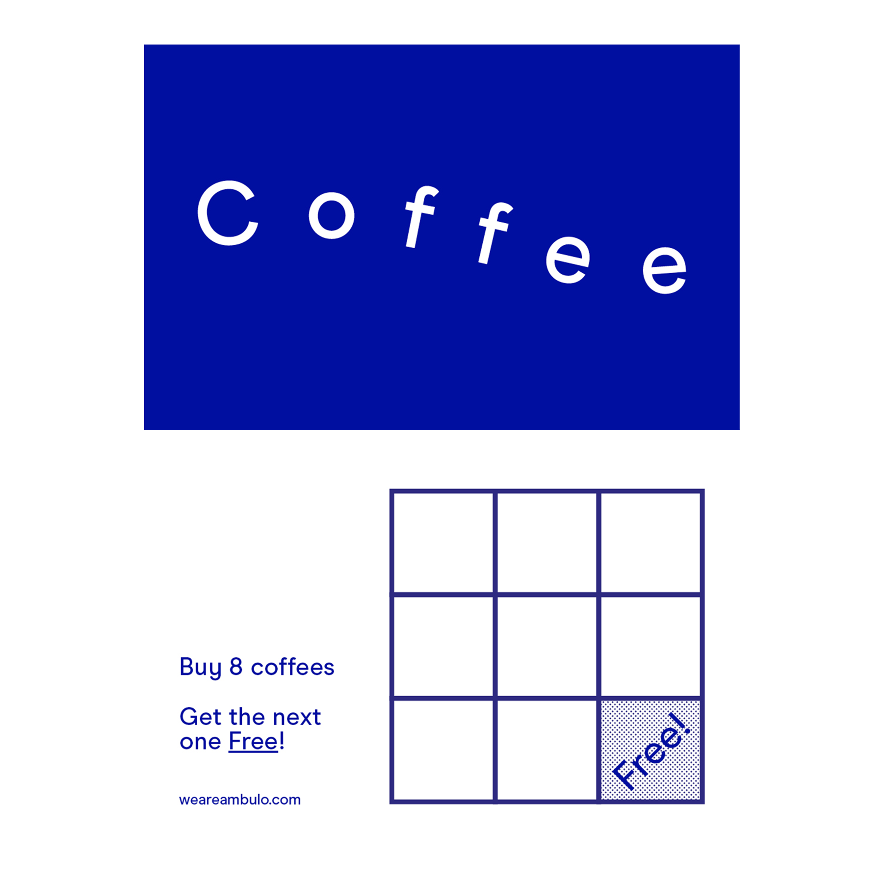 Ambulo coffee cards