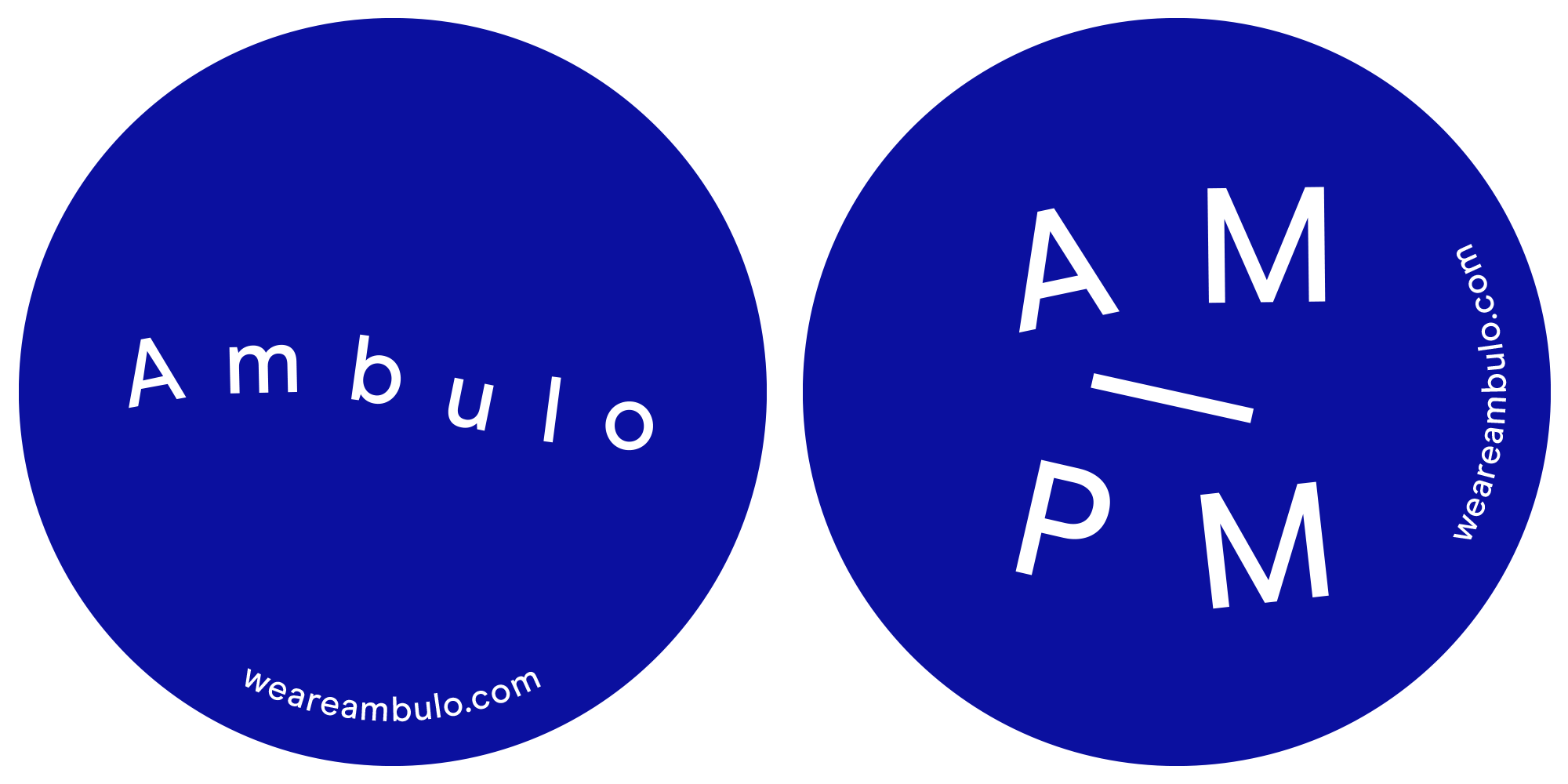 Ambulo stickers