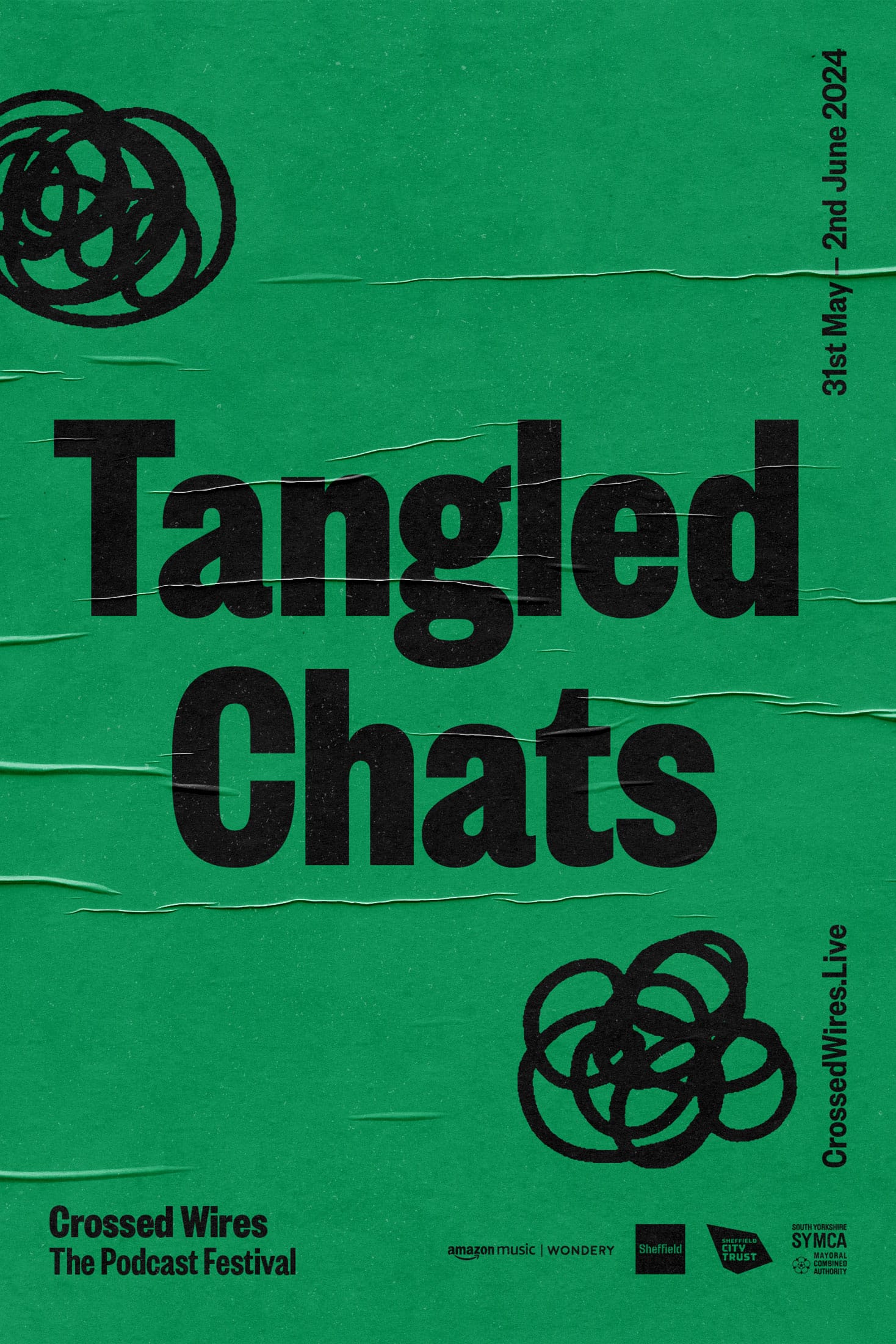 Crossed Wires poster tangled chats