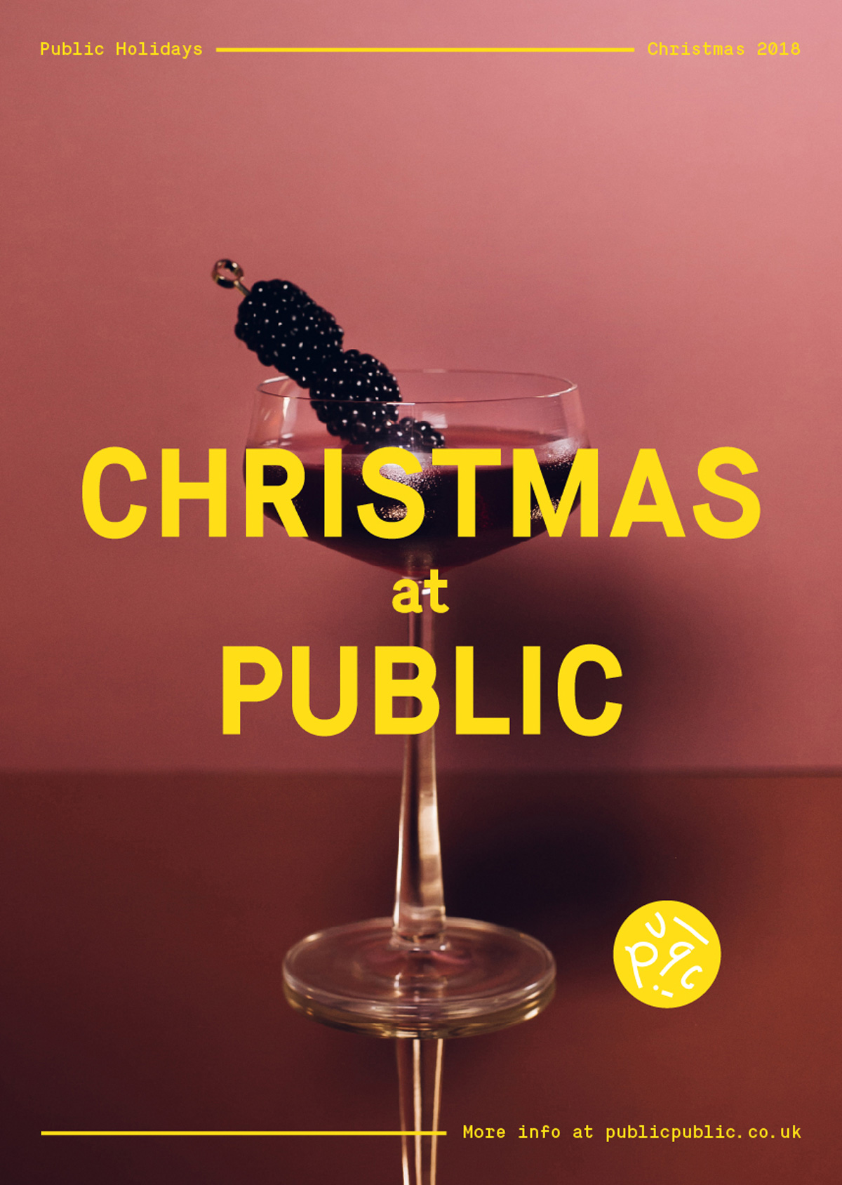 Public christmas poster